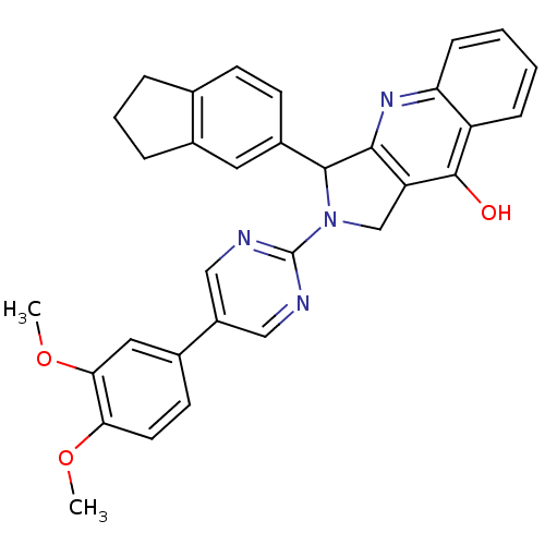 Chemical structure of BindingDB Monomer ID 50118256