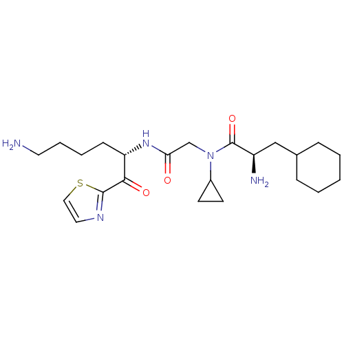 Chemical structure of BindingDB Monomer ID 50118722