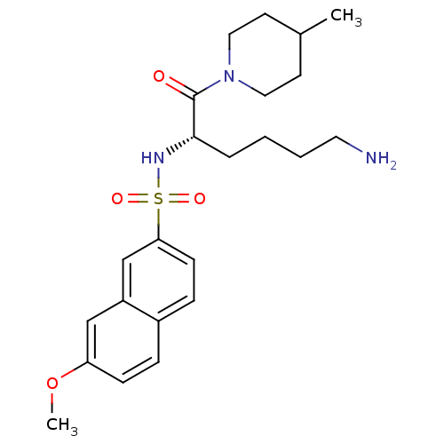 Chemical structure of BindingDB Monomer ID 50118736