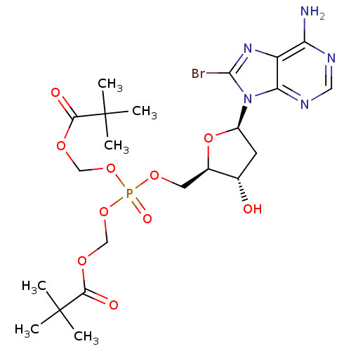 Chemical structure of BindingDB Monomer ID 50118822