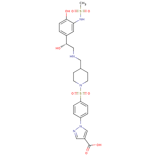 Chemical structure of BindingDB Monomer ID 50119193