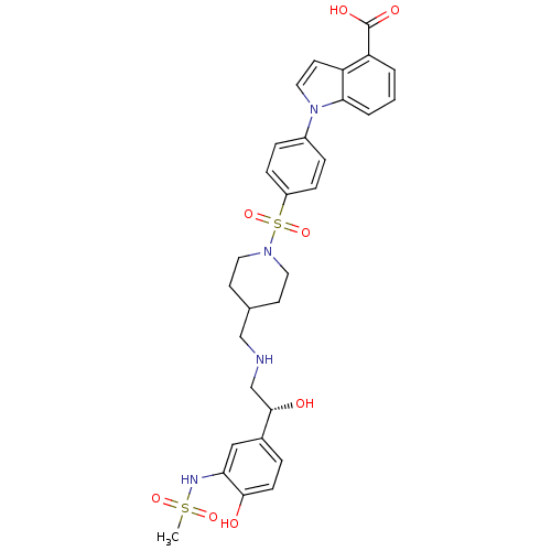 Chemical structure of BindingDB Monomer ID 50119197