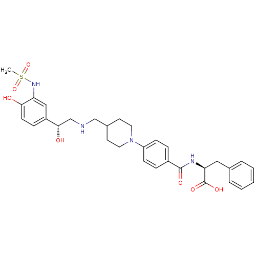 Chemical structure of BindingDB Monomer ID 50119199