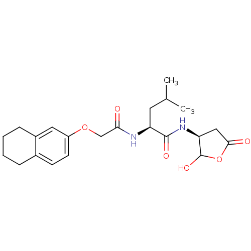 Chemical structure of BindingDB Monomer ID 50119213
