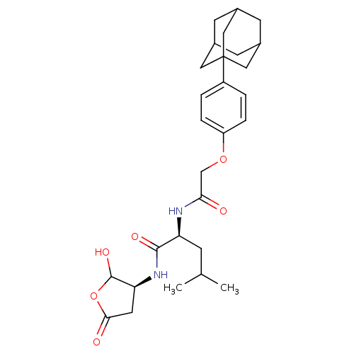Chemical structure of BindingDB Monomer ID 50119221