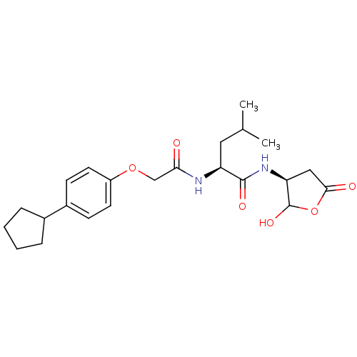Chemical structure of BindingDB Monomer ID 50119224