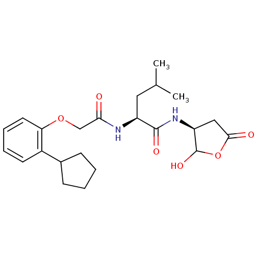 Chemical structure of BindingDB Monomer ID 50119226