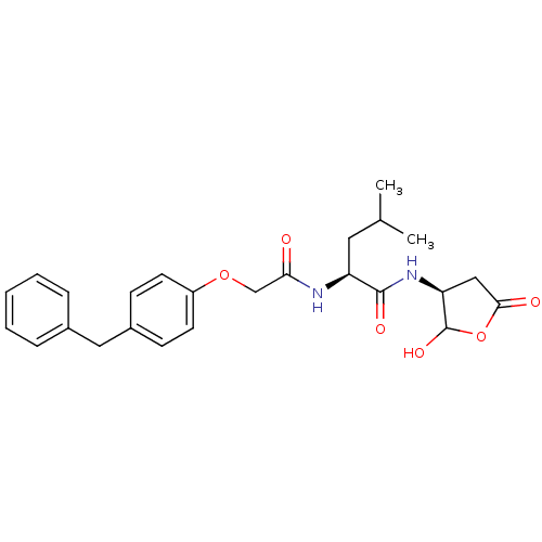 Chemical structure of BindingDB Monomer ID 50119227