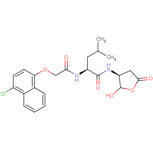 Chemical structure of BindingDB Monomer ID 50119230