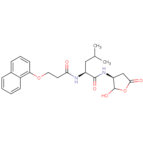 Chemical structure of BindingDB Monomer ID 50119238