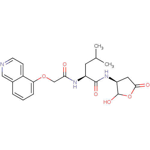 Chemical structure of BindingDB Monomer ID 50119244