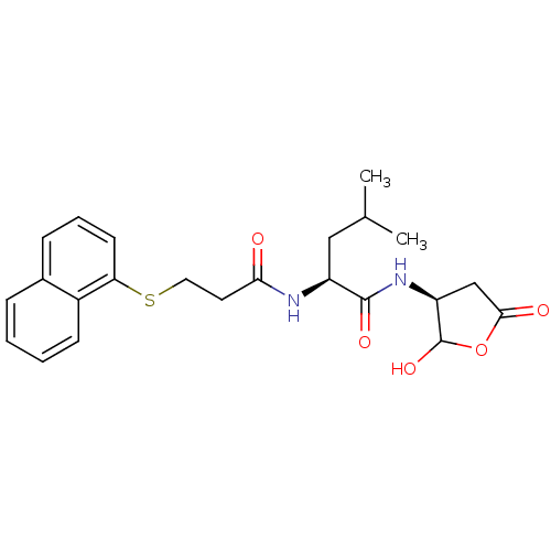 Chemical structure of BindingDB Monomer ID 50119253