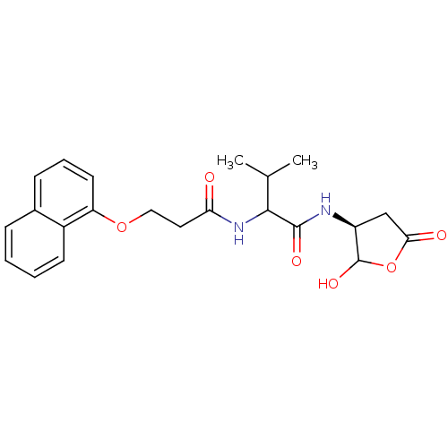Chemical structure of BindingDB Monomer ID 50119254