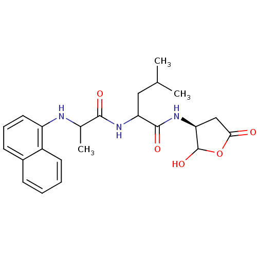 Chemical structure of BindingDB Monomer ID 50119261