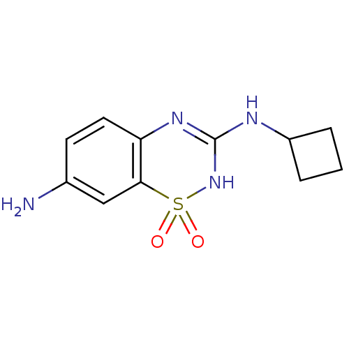 Chemical structure of BindingDB Monomer ID 50119273