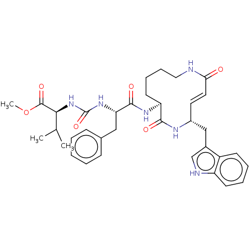 Chemical structure of BindingDB Monomer ID 50119291