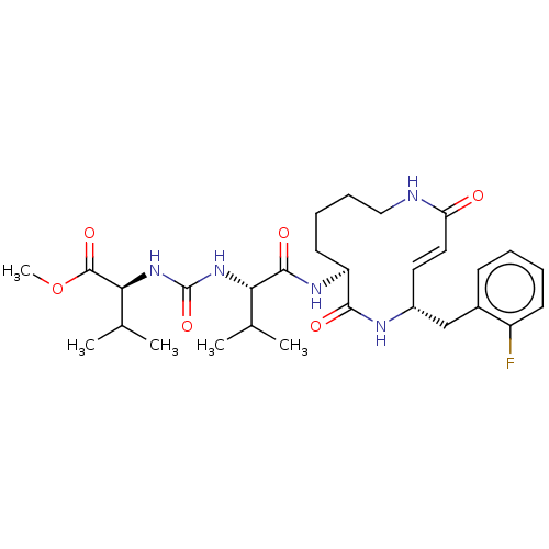 Chemical structure of BindingDB Monomer ID 50119296