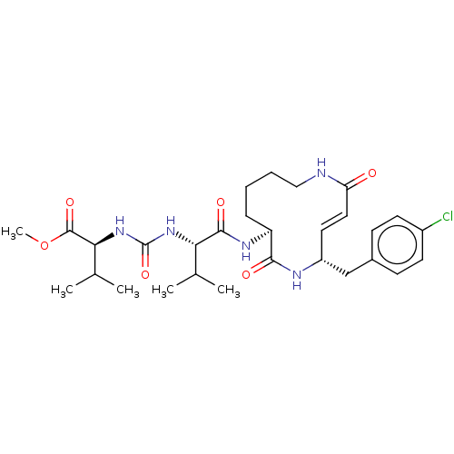 Chemical structure of BindingDB Monomer ID 50119302