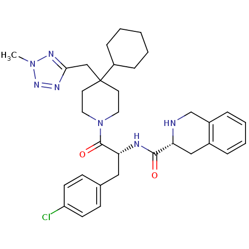 Chemical structure of BindingDB Monomer ID 50119366