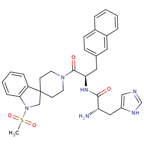 Chemical structure of BindingDB Monomer ID 50119373