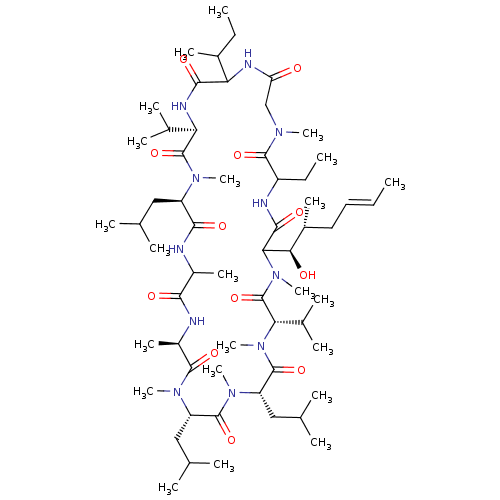 Chemical structure of BindingDB Monomer ID 50119410