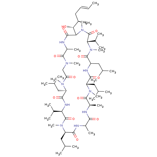 Chemical structure of BindingDB Monomer ID 50119444