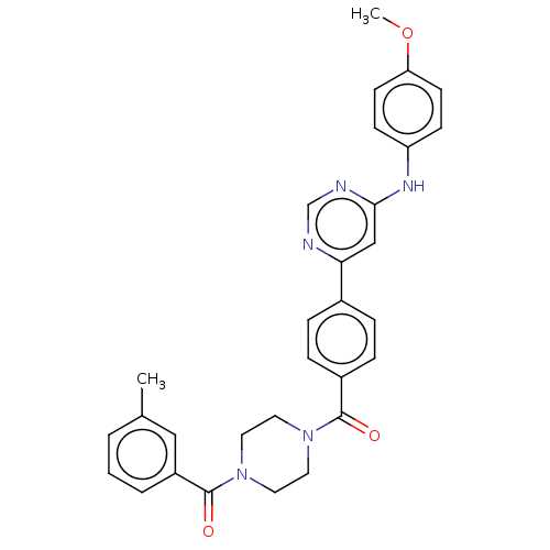Chemical structure of BindingDB Monomer ID 50119595