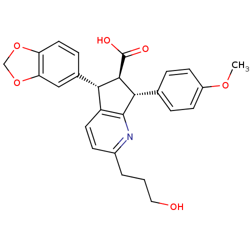 Chemical structure of BindingDB Monomer ID 50119662