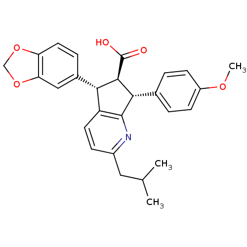 Chemical structure of BindingDB Monomer ID 50119663