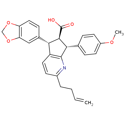 Chemical structure of BindingDB Monomer ID 50119665