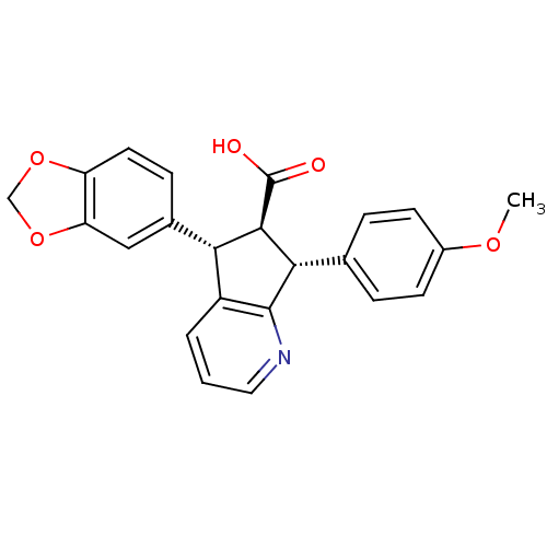 Chemical structure of BindingDB Monomer ID 50119672