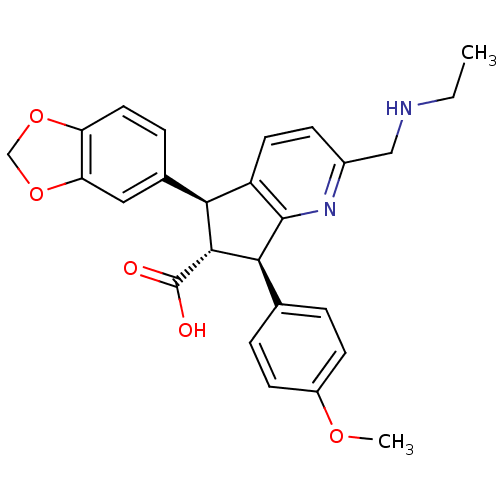 Chemical structure of BindingDB Monomer ID 50119675