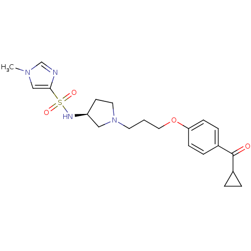 Chemical structure of BindingDB Monomer ID 50119698