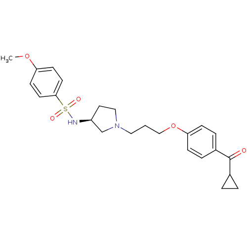 Chemical structure of BindingDB Monomer ID 50119722