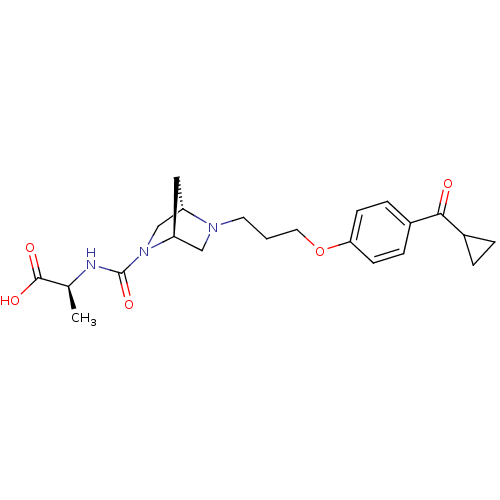 Chemical structure of BindingDB Monomer ID 50119727