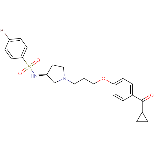 Chemical structure of BindingDB Monomer ID 50119736
