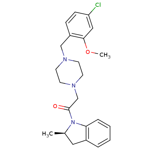 Chemical structure of BindingDB Monomer ID 50119974