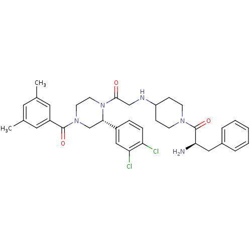 Chemical structure of BindingDB Monomer ID 50120172