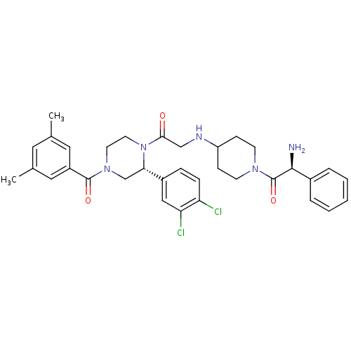 Chemical structure of BindingDB Monomer ID 50120173