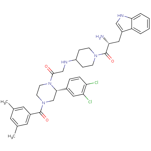 Chemical structure of BindingDB Monomer ID 50120199