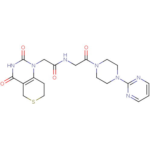 Chemical structure of BindingDB Monomer ID 50120255