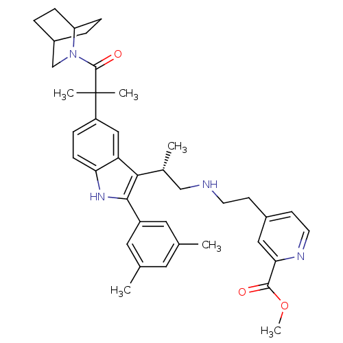 Chemical structure of BindingDB Monomer ID 50120654