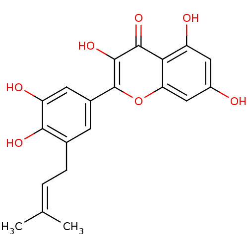 Chemical structure of BindingDB Monomer ID 50121024