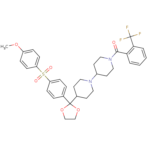 Chemical structure of BindingDB Monomer ID 50121129