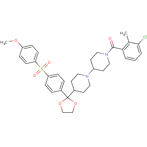 Chemical structure of BindingDB Monomer ID 50121131