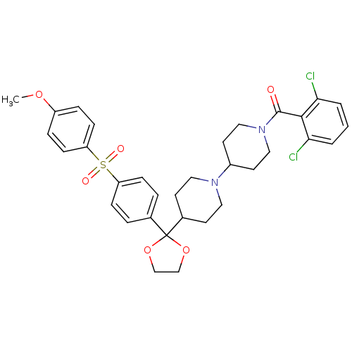 Chemical structure of BindingDB Monomer ID 50121133