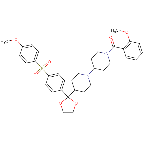Chemical structure of BindingDB Monomer ID 50121135