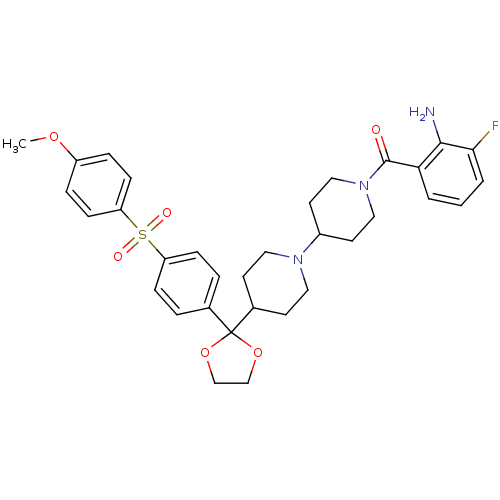 Chemical structure of BindingDB Monomer ID 50121138