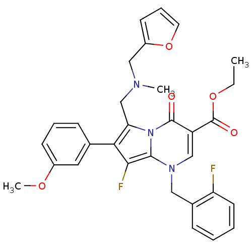 Chemical structure of BindingDB Monomer ID 50121186