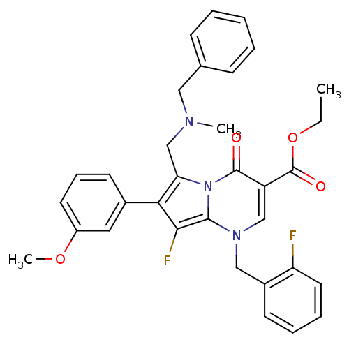 Chemical structure of BindingDB Monomer ID 50121187